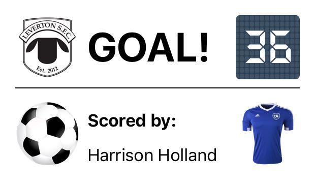 Goal - Harrison Holland (36') - LSFC 4-0 BHFC : #LSFC #ClubApp