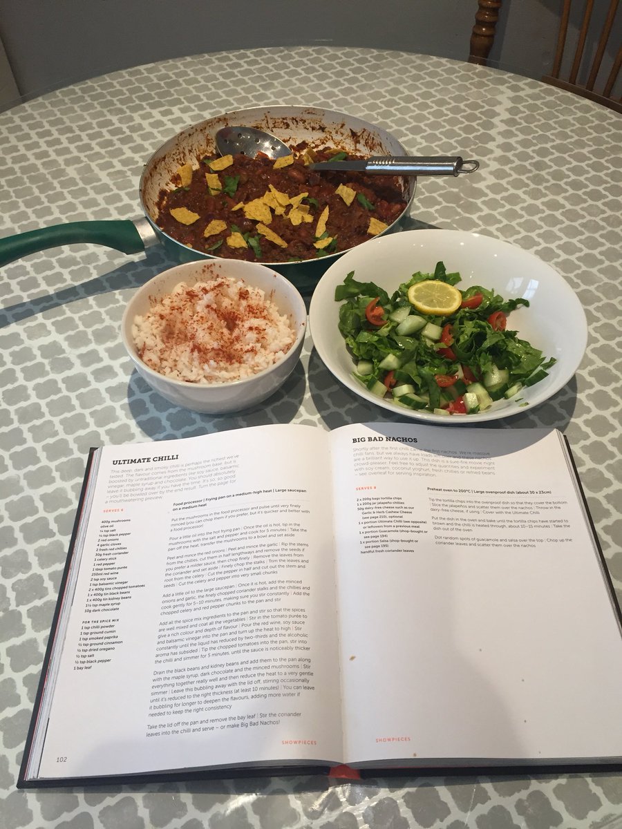 KitchenPembs's tweet image. #veganhour @BOSHTV ultimate chilli 🌶 for dinner #meatfree #plantbased