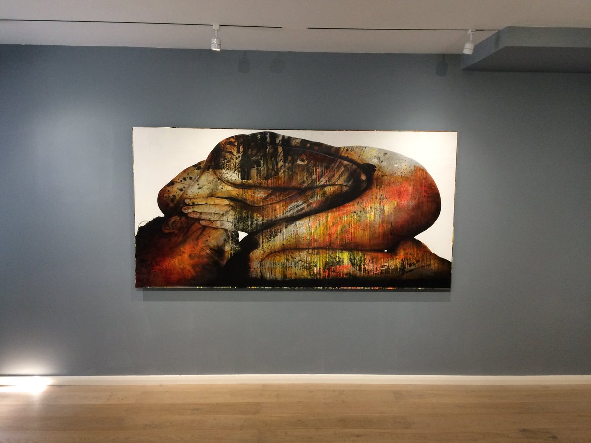 frenchartstudio's tweet photo. Getting ready and nearly there! 
It is starting tomorrow - 6pm - 222 North End Road W14 London. The artist is waiting for you! https://t.co/Rx1dObxjhv