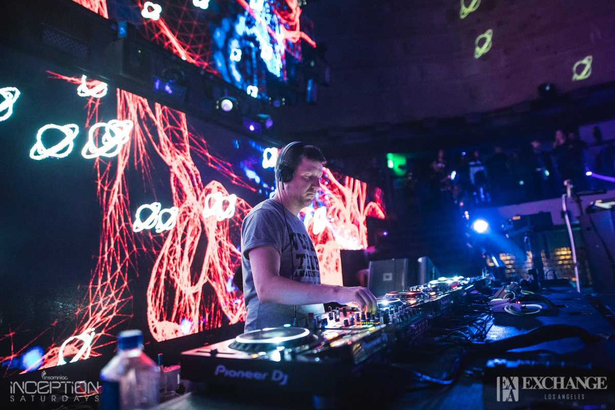 ExchangeLA's tweet image. Thanks to the @DrumcodeRecords team that provided us with deep, dark techno beats all night long with Bart Skils, dubspeeka, @harvey_mckay, and @LaytonGiordani @insomniacevents #InceptionSaturdays!