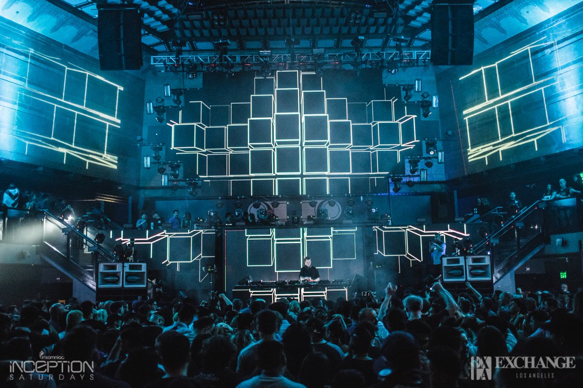 ExchangeLA's tweet image. Thanks to the @DrumcodeRecords team that provided us with deep, dark techno beats all night long with Bart Skils, dubspeeka, @harvey_mckay, and @LaytonGiordani @insomniacevents #InceptionSaturdays!