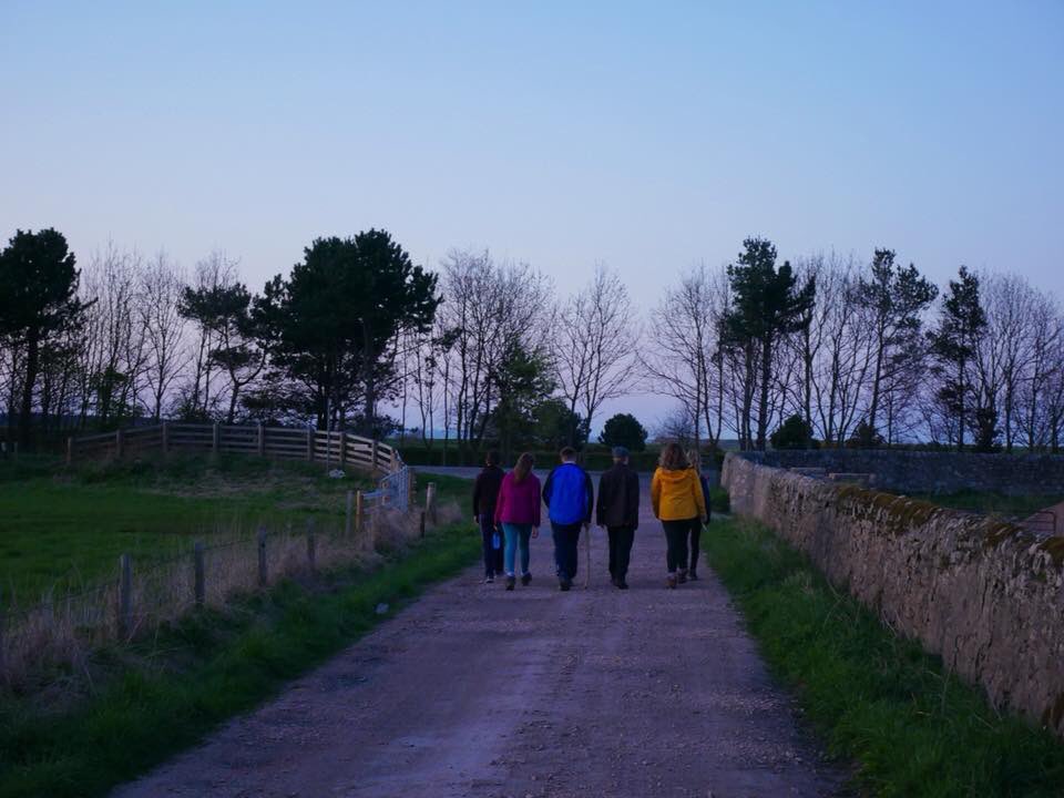 ExplorersSA's tweet photo. Much depleted numbers due to exams and recovery from weekend expedition but that didn’t deter 6 Explorers, 9km sunset circuit following in princely footsteps from Craigtoun back to base https://t.co/9k95W3F52j