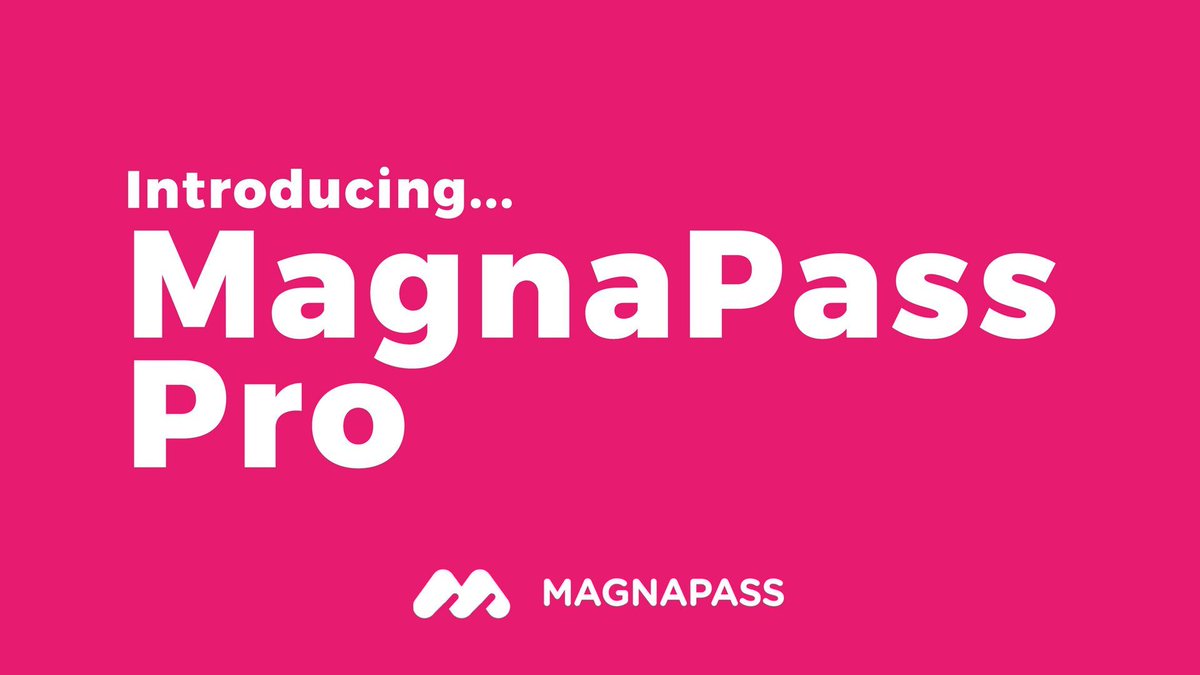 MagnaPass tweet media