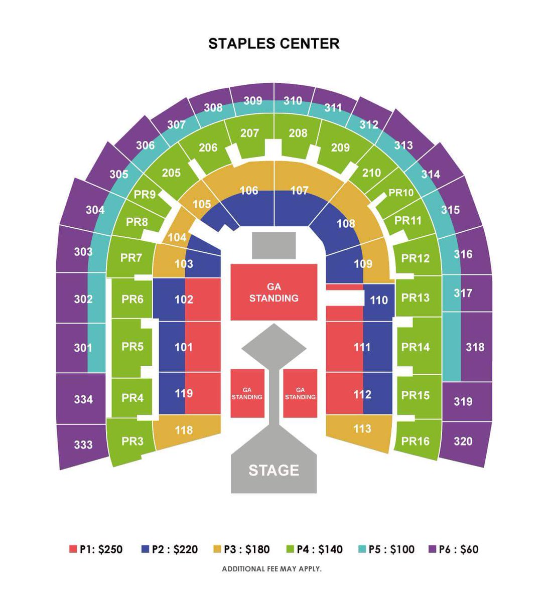 Seating Chart Ford Center Frisco