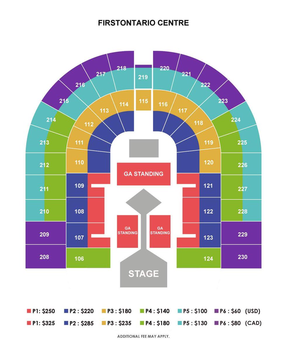 Fort Worth Convention Center Seating Chart Bts