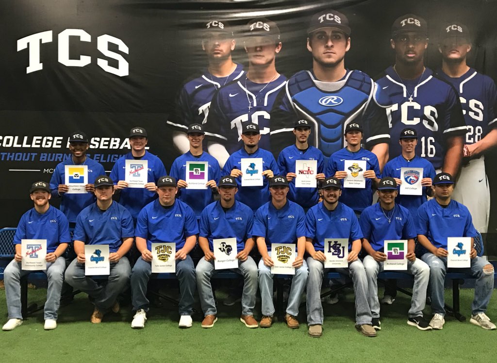 TCSPostGrad's tweet image. Congrats to the 2️⃣5️⃣ total players committed to Junior College’s or Universities from this years team. Also have PLENTY of talented unsigned guys that will be off the board soon.