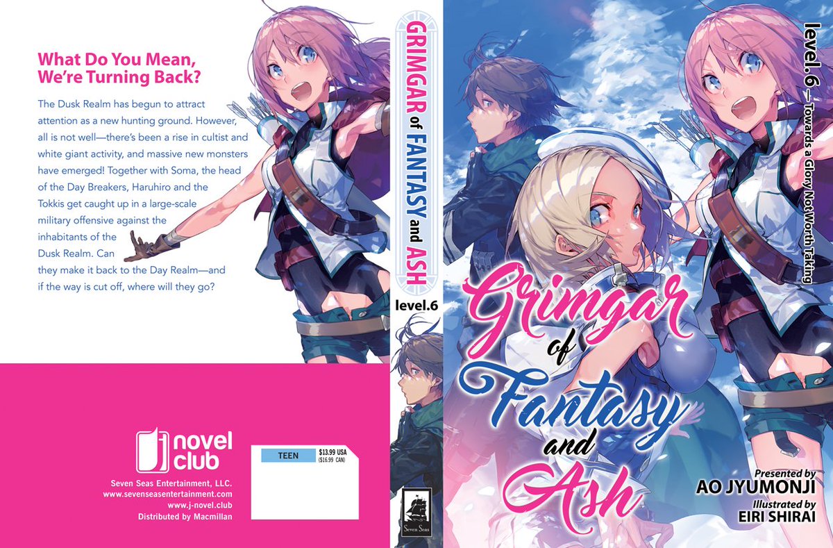 Seven Seas On Twitter Grimgar Of Fantasy And Ash Light Novel Vol 6 Ao Jyumonji And Eiri Shirai Fantasy Isekai 13 99 May 15 2018 Jnovelclub Https T Co Fkhqikqaoe Https T Co A7yzugvubn