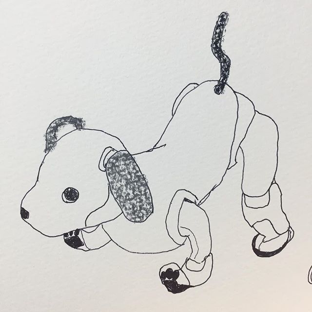 sauillustration's tweet photo. #aibo #🤖#robot #dog #アイボ #sony #makebelive #ボールペン#carandache #pastelpencils #colourpencil #doodle #落書き #イラスト教室 #illustration #art #イラスト #クロッキー 
#1日1アニマル https://t.co/b2AaIF2URm https://t.co/zIFdp7TsWM