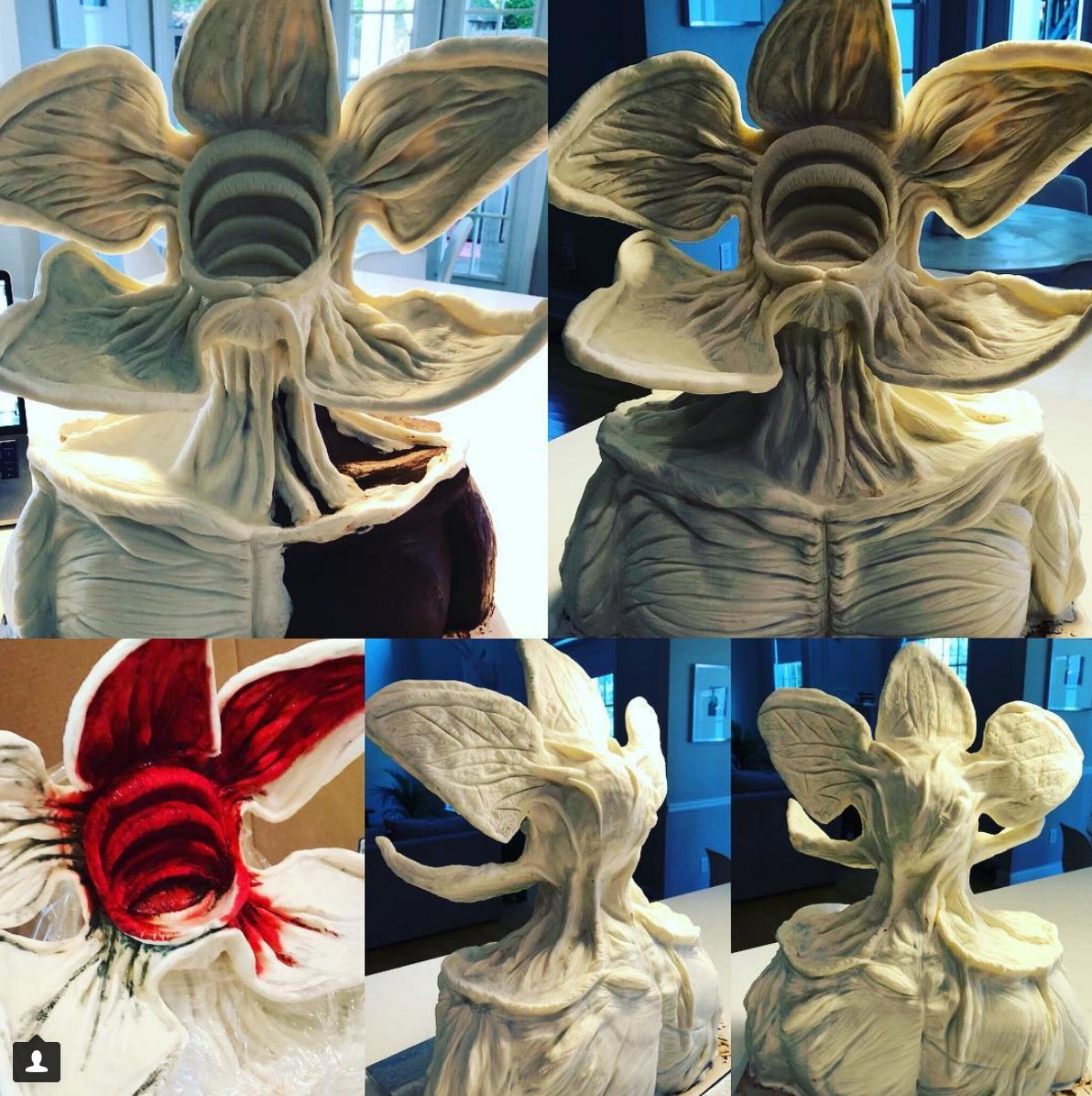 maruremy's tweet photo. Behind the scenes. #strangerthings #strangerthings3 #strangerthingscakes #strangerthingsseason3 #netflix #demogorgoncake #demogorgon #strangerthingscake #customcakes #atlantacakes #maruremy #maruremycakes #whippingupyourdreams https://t.co/yiKccorGWn
