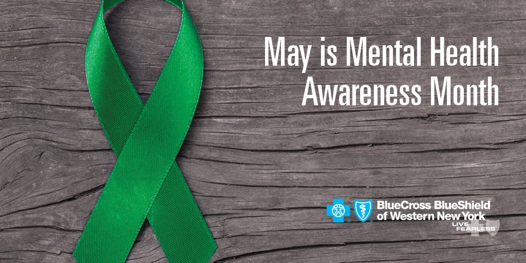 BCBSWNY's tweet image. May is Mental Health Awareness Month. 

The latest BlueCross BlueShield of Western New York #PointOfHealth podcast, "Understanding and Overcoming Depression," helps individuals understand one of the most common #mentalhealth diagnosis. 

Listen here: bit.ly/2s65mir