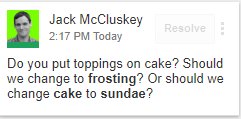 Today in the editing process: Asking the important questions.
