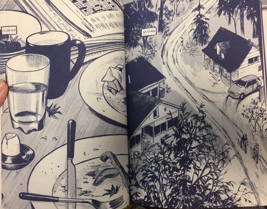 thenutmeg98's tweet photo. The addition of gutters throughout this sequence adds a sense of time closing in on Rose and her day feeling boxed in instead of free #TSUTALit https://t.co/ptJoXhYUG2