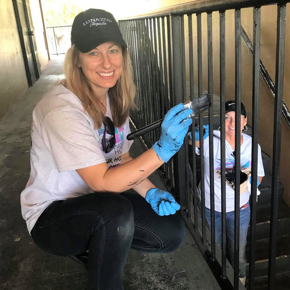 PathlightHOME's tweet photo. Our #PathlightPaintingBlitz on Saturday was a fantastic success! Read about our new coat of color and the wonderful volunteers and sponsors who made it happen!
https://t.co/AfP9XVVfFo
#PathlightHOME #PaintingourHousingfortheHomeless #1045thebeat #Volunteers #thecitybeautiful https://t.co/kWQhjEKHoj