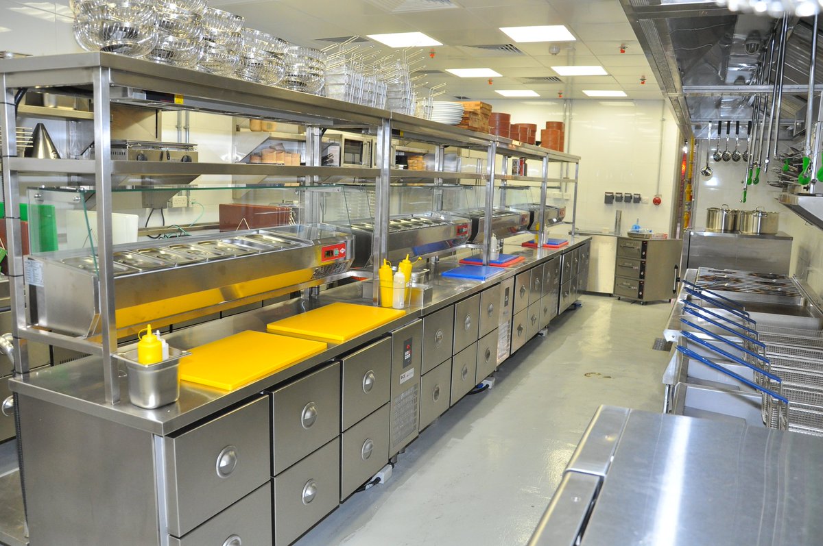 Inox_Kitchen's tweet photo. A side from Claw Restaurant, supplied with refrigerated drawer type counters, perfectly fit to serve hundreds of customer!
#ClawRestaurant #HiltonTree #Hotel #Chef #InoxMade #InoxFactory #RefrigeratedCounter #ILoveQatar https://t.co/dLYJ7UF0SA
