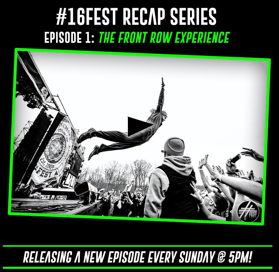 thenumberfest's tweet photo. Have you seen the First Episode of our Official #16FEST Recap Series yet?
Ep. 1 "The Front Row Experience": https://t.co/SMS25uoQ50
New Episode dropping this Sunday at 5PM! https://t.co/59h5xPh1cz