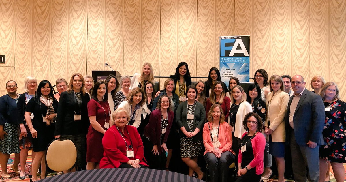 winniesun's tweet photo. What an incredible conference! If you're a financial advisor, this is one to keep on the calendar for 2019! Big thanks to @FAMagazine for an invitation to speak and share with so many dynamic #InvestInWomen #FAWomen women financial advisors. #FAMagazine #speaker https://t.co/PKYTSiQkUH