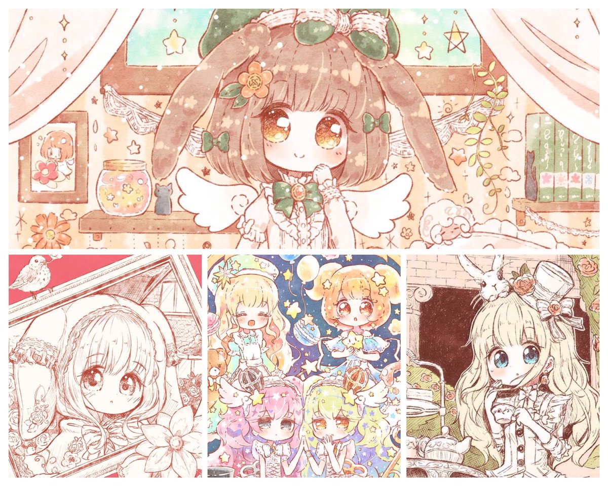 #5月なのでフォロワーさんに自己紹介しようぜ
こんな感じの絵を描いてます( '༥' )
かわいい女の子が好きです🐈 