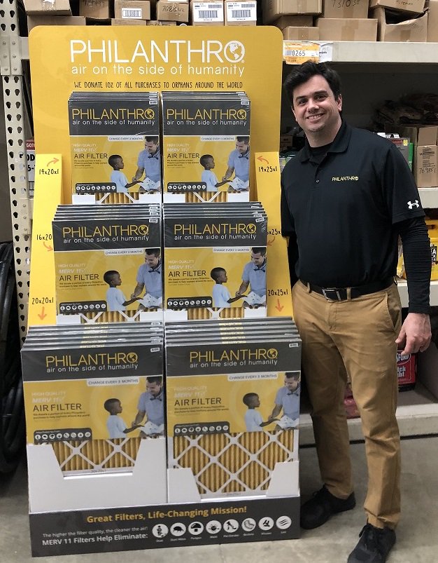 A HUGE thank you to Lambertville Do It Best Hardware for becoming our newest retail partner to help support orphans through the sale of PHILANTHRO furnace filters! #ChangeAFilterChangeALife prlog.org/12706041-lambe…