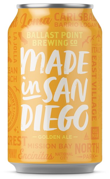 IABCSanDiego's tweet image. Ballast Point Honors Hometown with Release of ‘Made in San Diego’ Beer Benefitting Local Businesses and Entrepreneurs - Great example of a local brand campaign initiative that gives back! Brand directors, take note. @BallastPoint  @SDRegionalEDC #MadeInSanDiego #Branding