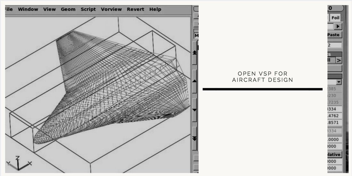 sculpteo's tweet image. #OpenVSP, developed by @NASA - is the perfect tool for #Aircraft #design as it is an #OpenSource #CAD software that allows for accurate #designs and #mechanical overview for all your aircraft projects. Read about the best open-source #CADsoftware here: buff.ly/2pveZ8N
