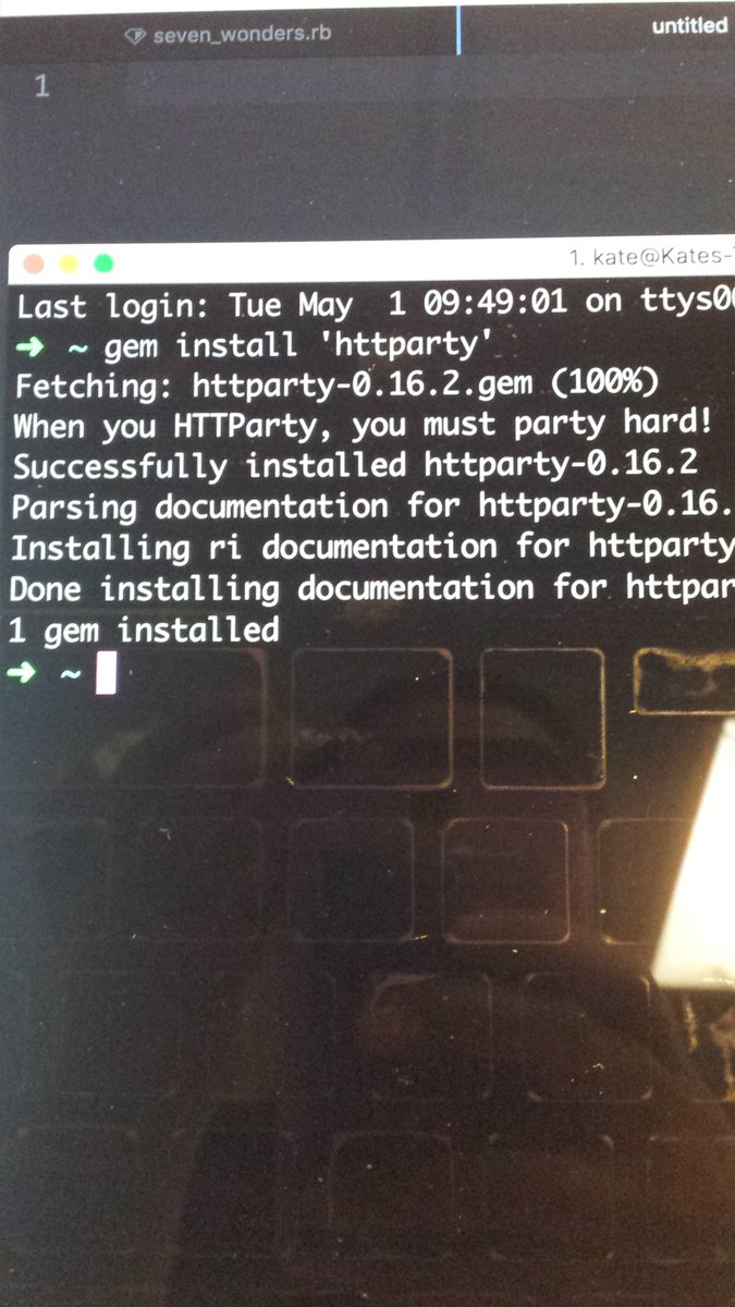 OhKPond's tweet image. We like to party. We like, we like to HTTParty! (Not sing-able, but still funny.) 😄 #AdaTwog