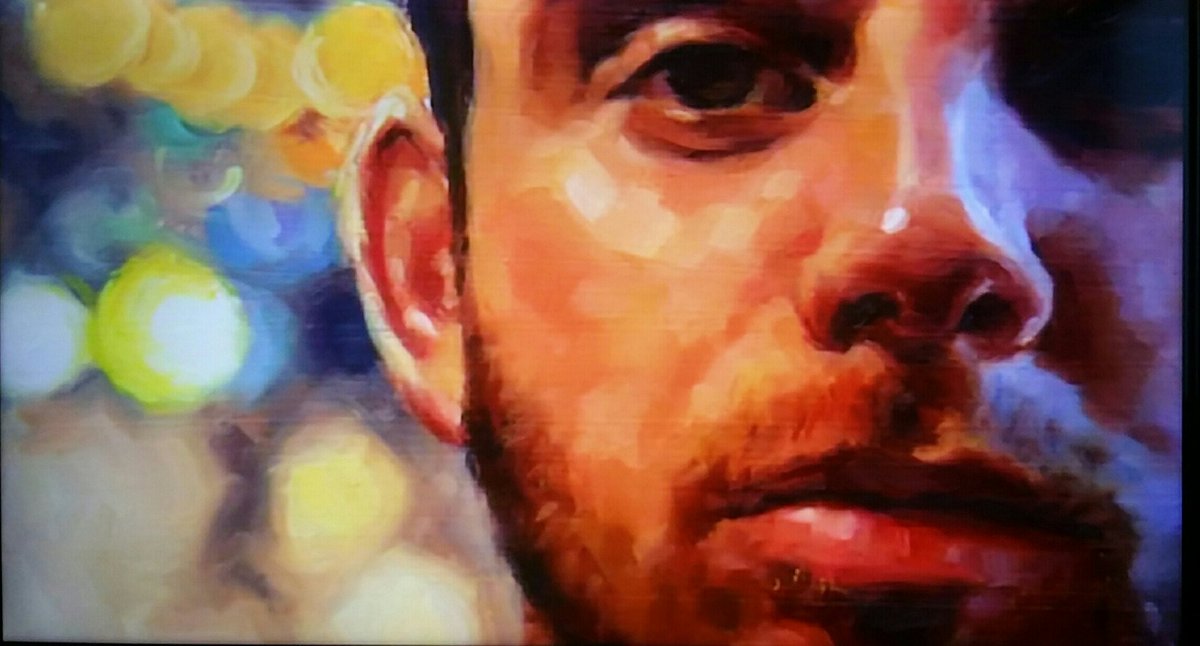 The_Leandsidhe's tweet photo. @LDPortraitArt  they ate showing your episode again on @SkyArts 

Never get bored of watching you work https://t.co/TlZ8w98vn2