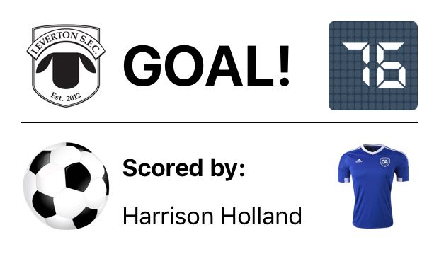 Goal - Harrison Holland (76') - Cross from Dougie B, volleyed home by H. LSFC 5-0 BHFC : #LSFC #ClubApp