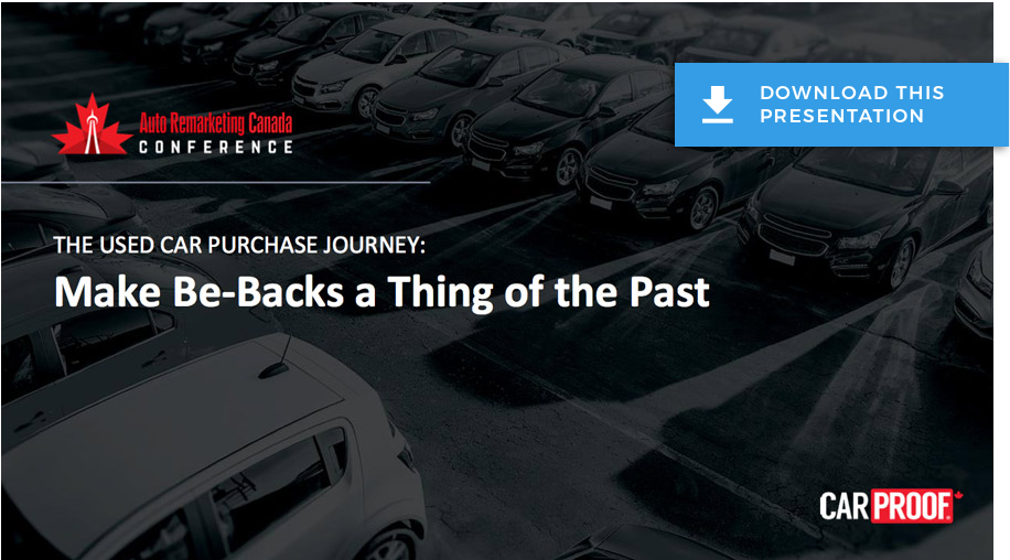 CARFAXca's tweet photo. Did you miss #ARCcon2018? Get exclusive access to slides from CARPROOF's workshop at 2018’s Auto Remarketing Canada Conference. https://t.co/CrJsrtRX3f #caradvice https://t.co/kMUsPlYBpn