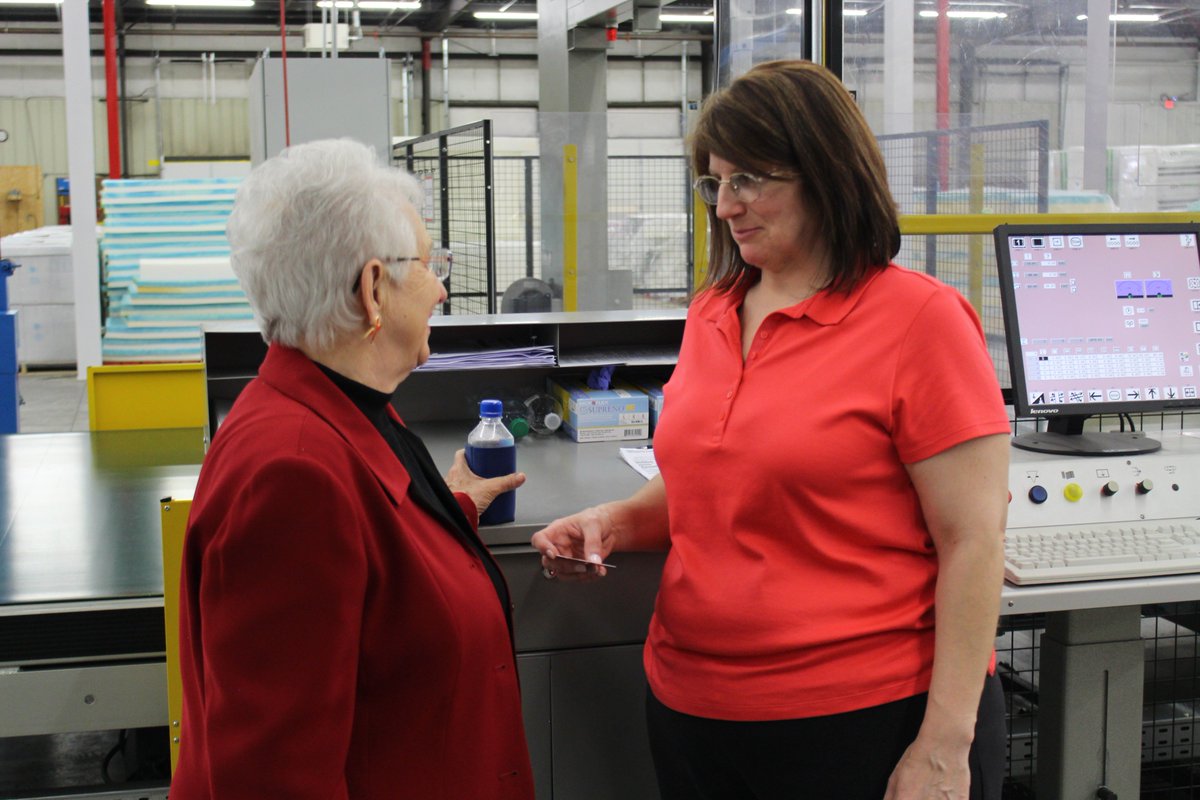 Virginia Foxx On Twitter Had A Nice Tour Of The Plant And