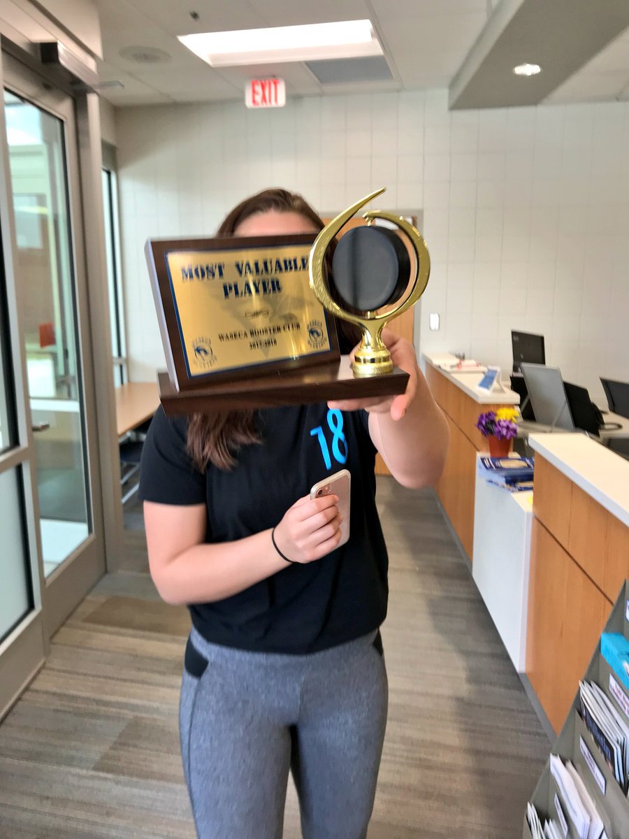 Congratulations, Haile Tegmeier 2017-2018 Girls Hockey MVP! <a href="/WCNSports/">WCN Sports</a> <a href="/buccaneerjb/">WEM Athletics</a>