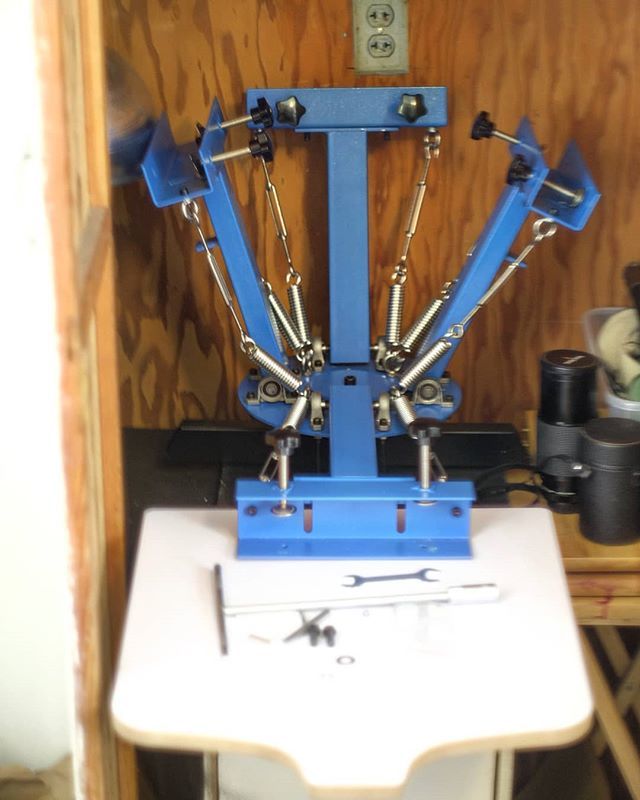 wheatshelf's tweet photo. @balm_threat got me the best birthday present I coulda asked for but didn't have to, even! #fourcolorprinting #diyscreenprinting #letsgettheballrolling #mygirlfriendisbetterthanyours https://t.co/GQXkRnGalo https://t.co/wOhqP2jVDi