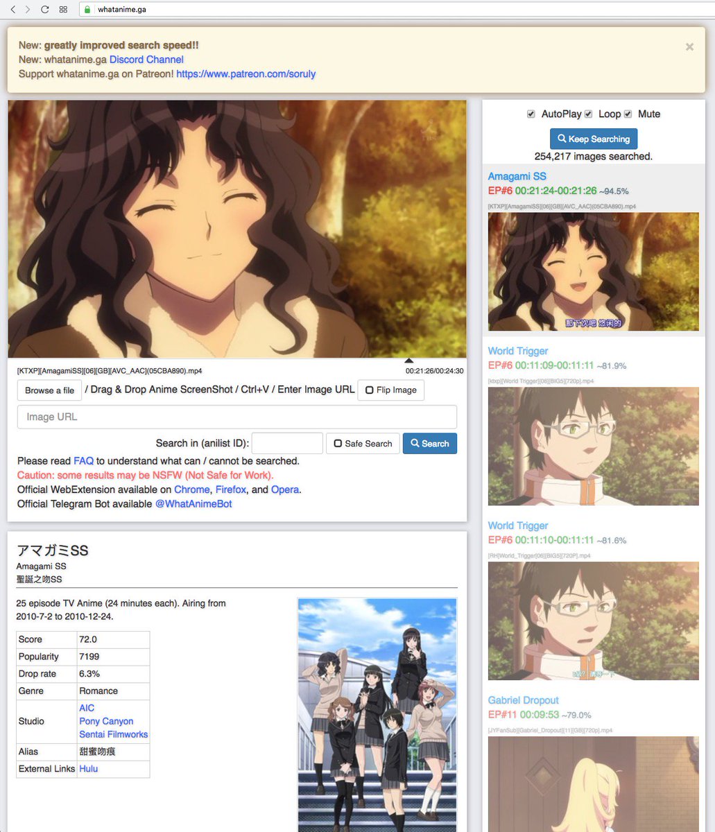 AsagiKurosagi's tweet photo. i really love it when i get entire threads of "what anime is this" when there's quite literally a website that will tell you what anime a screencap is down to what episode and the exact time in the episode the screencap happens https://t.co/aWxNZVvgkt