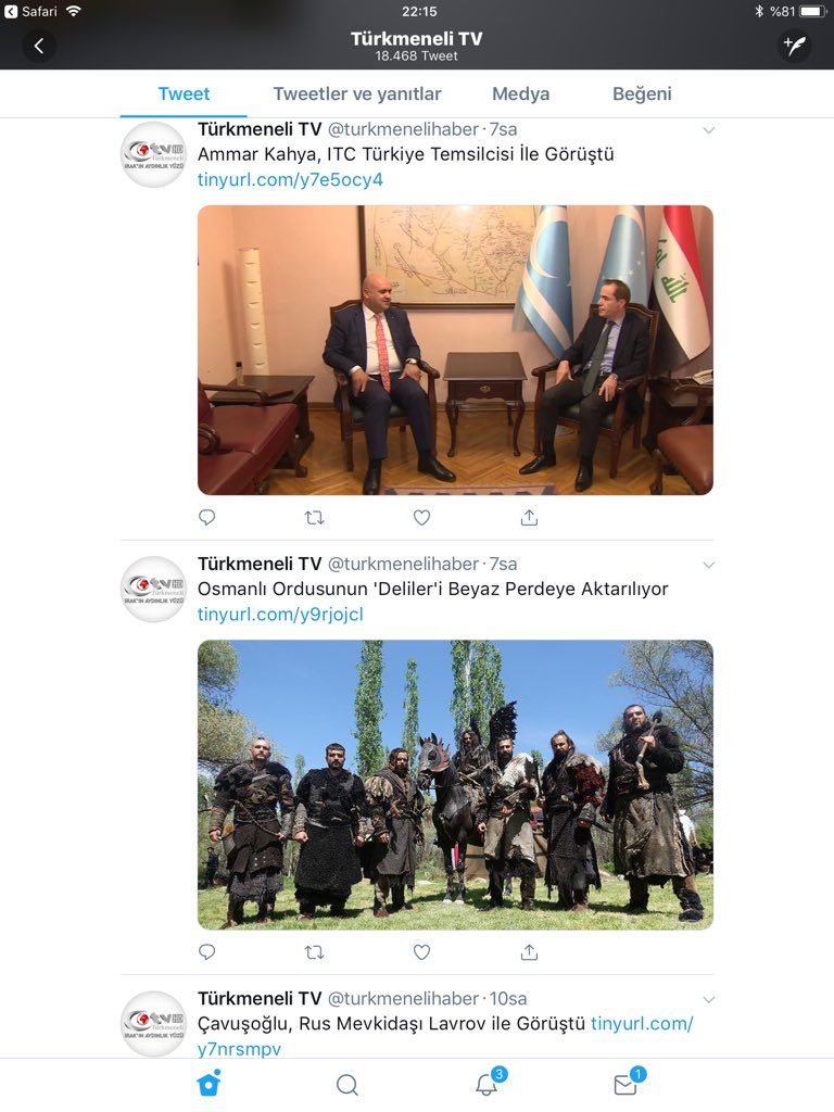 a_muratli's tweet photo. Türkmeneli TV’nin Twitter hesabı olan @turkmenelihaber sayfasını incelerseniz göreceğiniz husus şu; çalışanlarının ve haberi yaptıkları şahıs ve siyasi tarafların sayfaları tarafından bile beğenisini almamış bu sayfa sizede tuhaf gelmiyor mu? Harcananlar ise düşündürücü! #Türkmen https://t.co/1tQAPZBu6q