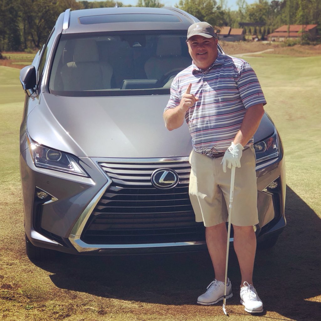 MeyerCenter's tweet photo. Congratulations to Ty McBride for making a Hole-in-One in the 30th Annual #KidsClassic &amp; winning a 3 year lease from @LexusGVL #meyercenter #specialneeds #charity #golftournament https://t.co/yjg4Hw3R78