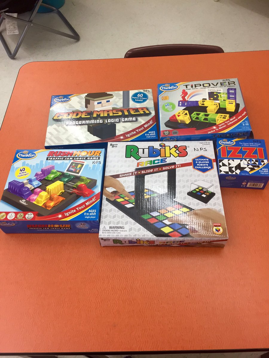 theresaklambert's tweet image. Working on visual spatial reasoning and learning how to code. Students loved these games !
#Coding #visualspatial 
@mraspinall