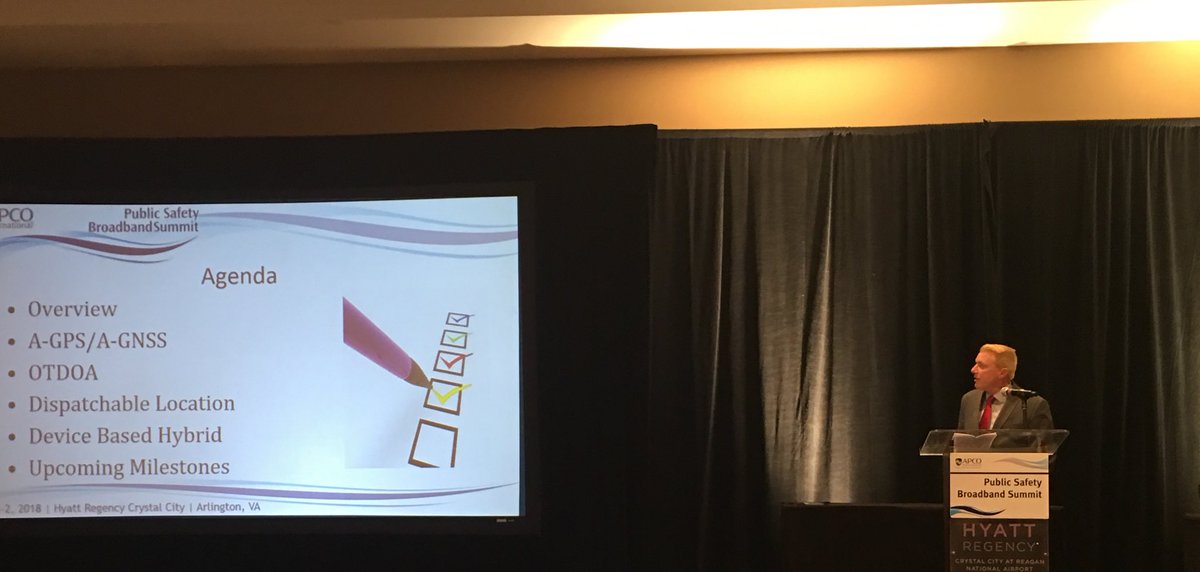 GRO_APCO's tweet photo. .@TMobile's Eric Hagerson talks 911 location technologies and upcoming 911 location accuracy milestones for wireless carriers. @APCOIntl #BBS https://t.co/vm8aOEBwVl https://t.co/NlbHElHq5U