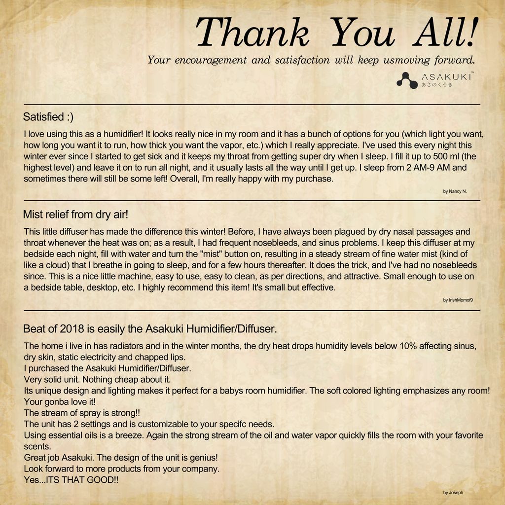 AsakukiOfficial's tweet photo. Thank you all! Your satisfaction is paramount and will keep us moving forward! #ASAKUKI #amazon
Click here to see more item https://t.co/HC0uo8x1WA https://t.co/jV3stB1vlM