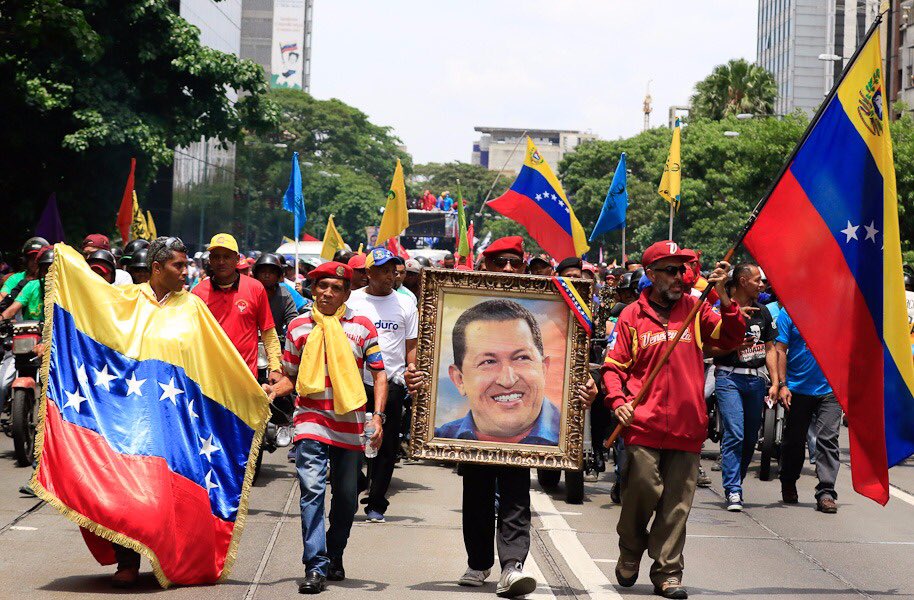 madeleintlSUR's tweet photo. Así la marcha del #1MAY en #Venezuela https://t.co/1EnYQCVBcn