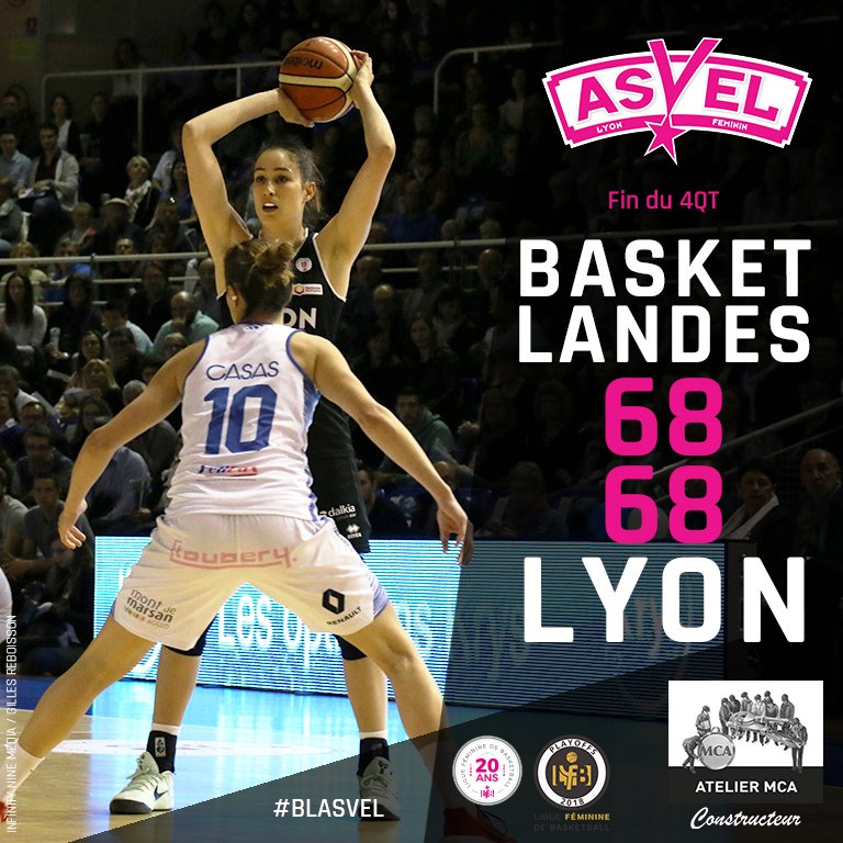 ASVEL_Feminin's tweet photo. Overtiiiiiiiiiime ! 
#BLASVEL https://t.co/yXXoaNgGRV