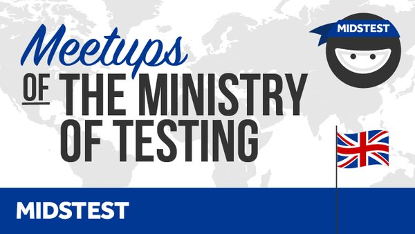 ministryoftest's tweet image. #MidsTest officially have their own meetup group! Go get involved! buff.ly/2FuzzLD #testing #softwaretesting #community #meetup