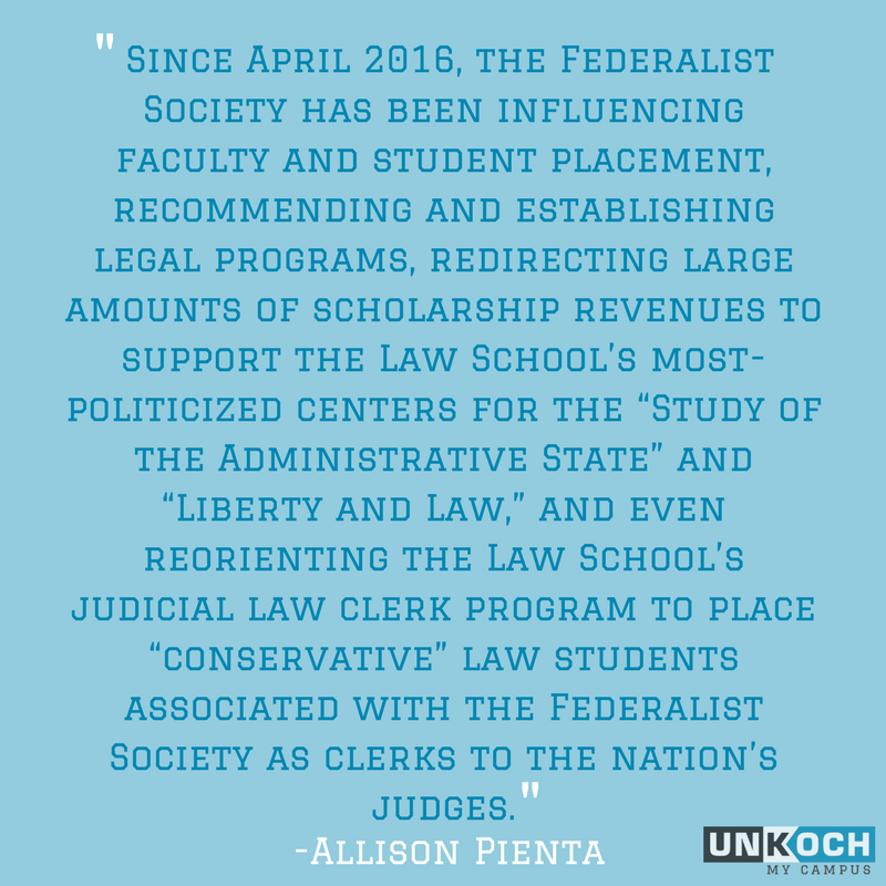 DONOR INFLUENCE AT GEORGE MASON FINALLY EXPOSED unkochmycampus.org/charles-koch-f… #UnKoch #UnKochMyCampus