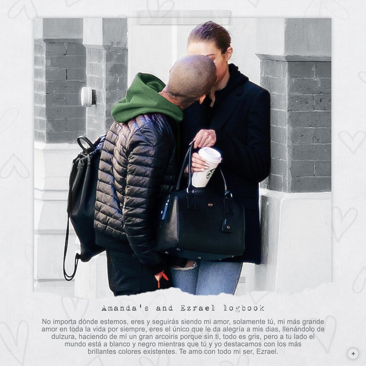 My soulmate; el jurado está indeciso, pero mi elección eres tú, así que no preocupes a tu hermosa pequeña mente, las personas arrojan piedras a todo lo que brilla y la vida hace que el amor se vea difícil, las apuestas son altas, las aguas turbias, pero este amor es nuestro.