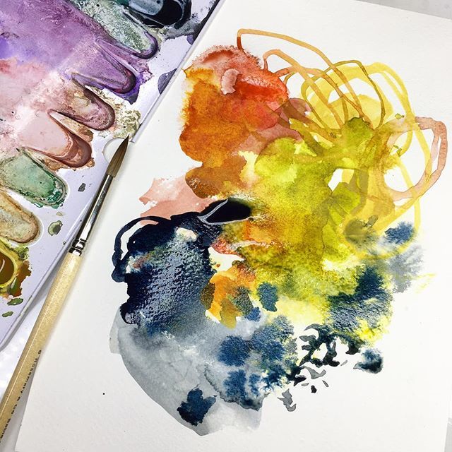 jendixonarts's tweet image. Love this colour combo. 😍 #qorwatercolors @rosemarybrushes #watercolourpainting #abstractexplorations #doitfortheprocess #workinprogress ift.tt/2jmWxeW