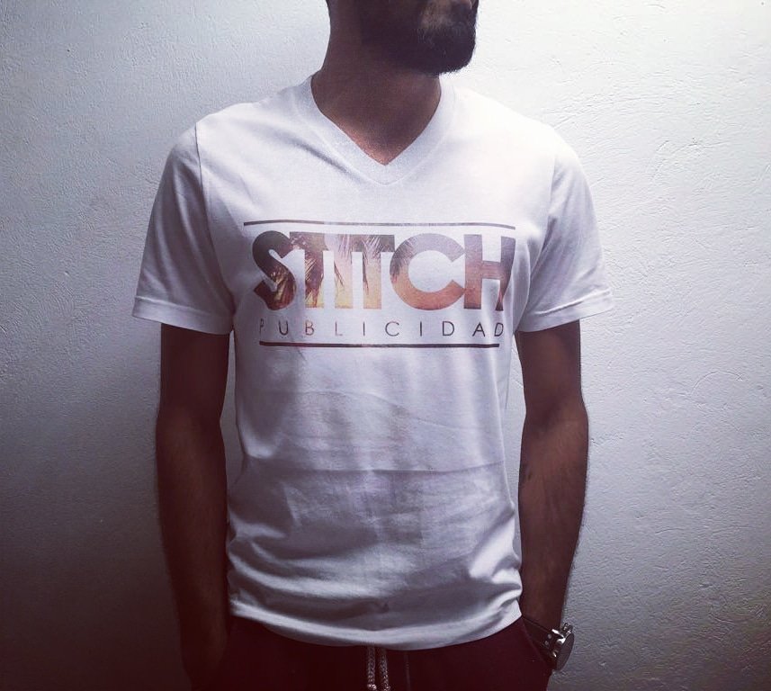 stitchdbcc's tweet photo. Diseño, impresión y estampado en camiseta blanca. ANIMATE !!! https://t.co/5v0Pa2ikTc