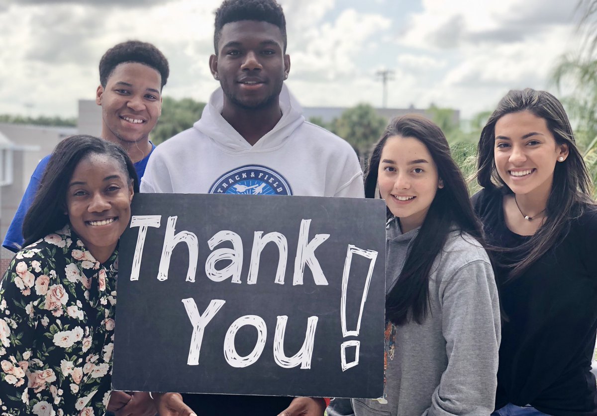 TAKESTOCKPBC's tweet photo. THANK YOU again to everyone who supported and donated to @TAKESTOCKPBC for the GREAT GIVE! You all helped beat our fundraising goal: $8,000! These are the students who will benefit from college scholarships! #takestocktuesday #studentsuccess @TSIChildren @JohnsonScholar https://t.co/hm6KI6EBPI