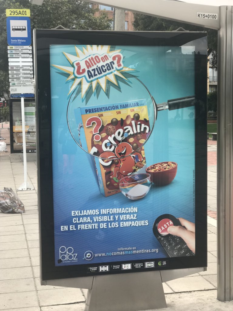 RedPaPaz's tweet image. Mucha de la información que tienen los productos que compramos para nuestros hijos es confusa. Exijamos información clara, visible y veraz en frente de los paquetes #NoComasMasMentiras