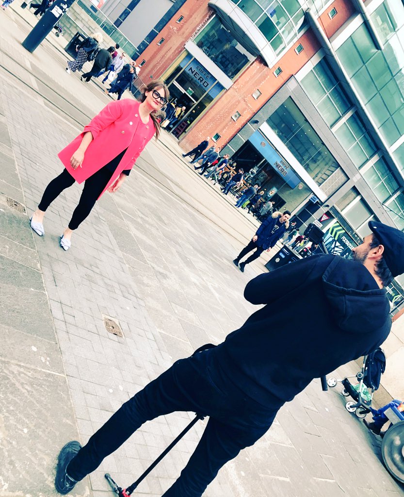 helmslou's tweet photo. Smashing it out in #Manchester what a fabulous city!! I❤️Manchester #film #theatre #shopping #designer #galleries #Filmmaking #filmisnotdead #Manchesterfilming #presenting #funtimes 🙌 https://t.co/XeaUXpkeGq