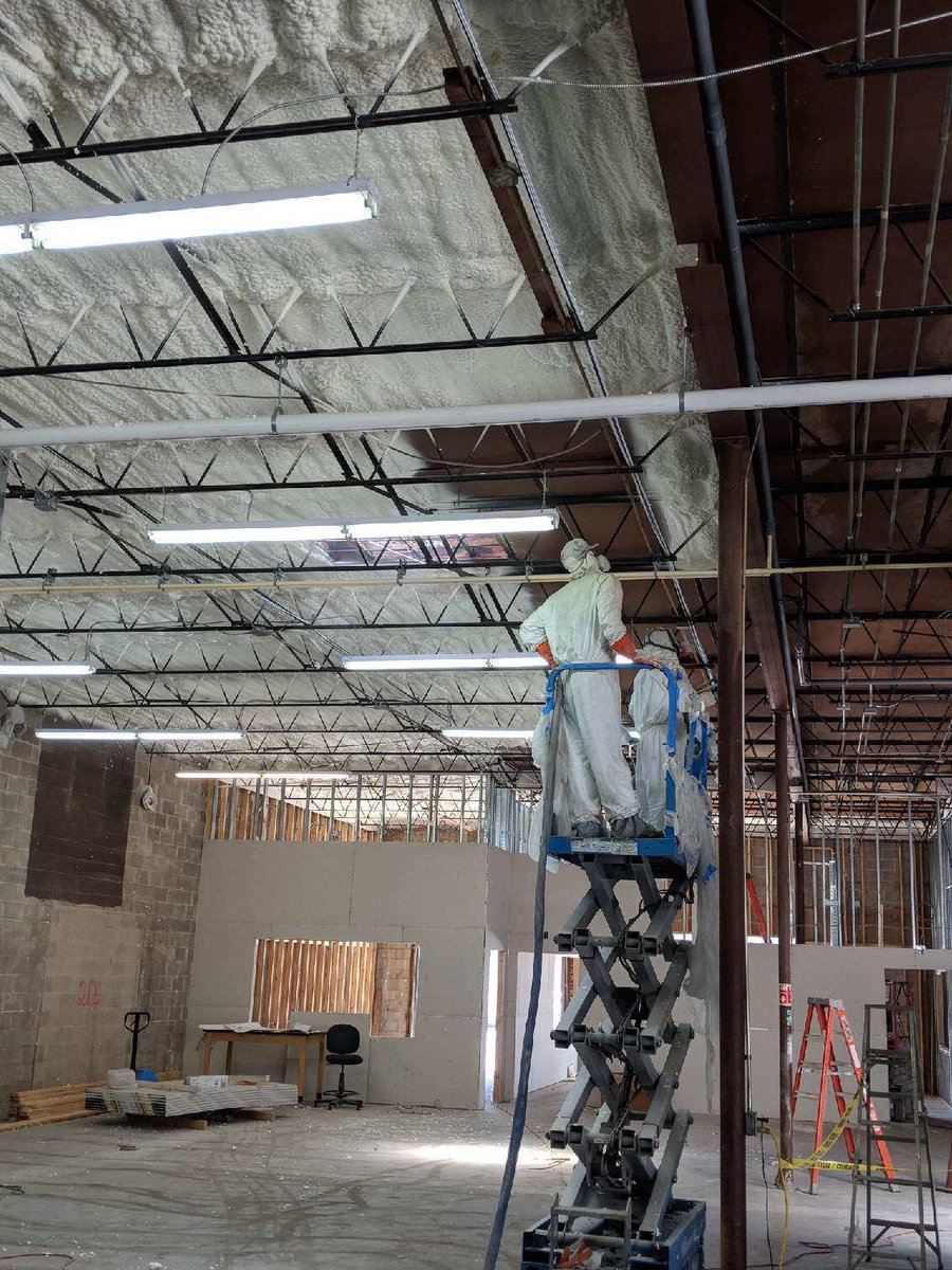 A dog park with A/C?!? That's right! Not only will we be an indoor/outdoor dog park and craft beer and coffee bar, but we will also be fully climate controlled. A/C units are being installed and we get closer and closer to our grand opening! Stay tuned for updates to come!