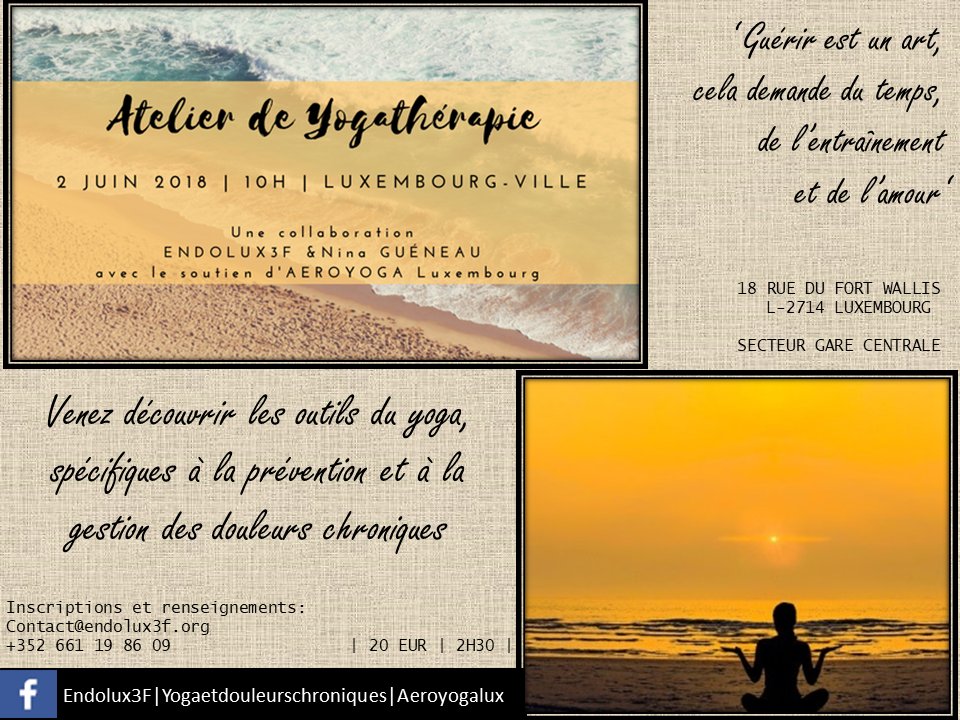 Douleuretyoga's tweet photo. 🎉Heureuse d'animer un nouvel atelier yoga thérapie et endométriose qui aura lieu cette fois-ci au Luxembourg proche (Metz, Lorraine, Thionville...)
https://t.co/8ncA4djHv2

#endometriose #yogatherapie #yoga #yogateacher #yogagirl #1erMai #Luxembourg #Metz #Lille https://t.co/NLFulsz8fo