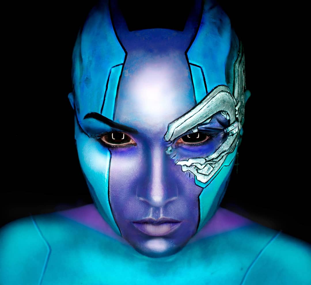 ann00k's tweet photo. #Nebula 🌌 - #GuardiansOfTheGalaxy
https://t.co/RcuYfYdH86
#AvengerInfinityWar #InfinityWar #makeupartist #makeup #makeupcharacter #marvel #GOTG #alien #sfx https://t.co/Jngiw5bUyq